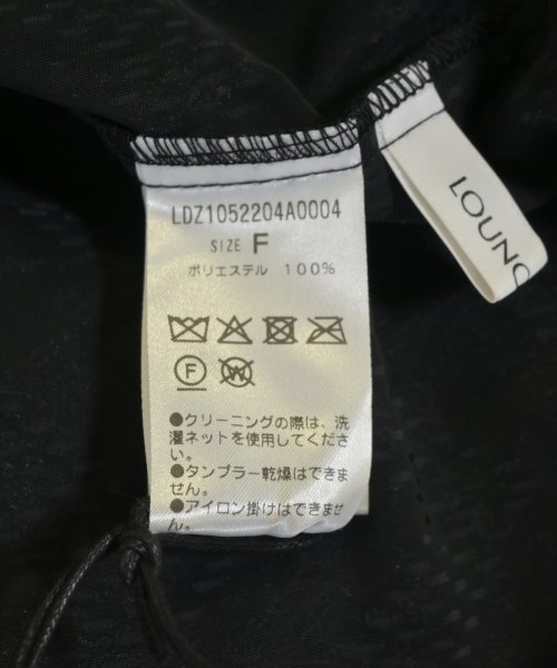 Loungedress（ラウンジドレス）ブラウス 黒 サイズ:F レディース/2200704771048