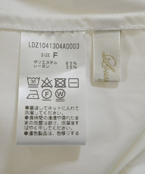 Loungedress（ラウンジドレス）カジュアルシャツ 白 サイズ:F レディース/2200662119050