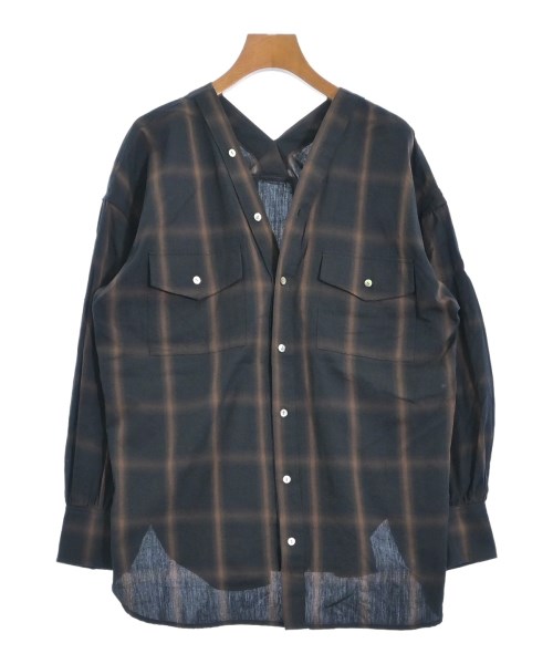 Loungedress(ラウンジドレス)カジュアルシャツ 紺 サイズ:F/2200658372278