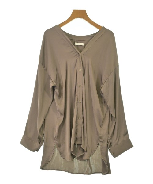 Loungedress(ラウンジドレス)ブラウス 茶 サイズ:F/2200662284017