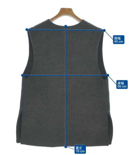 Loungedress（ラウンジドレス）ベスト グレー サイズ:F レディース/2200661741122