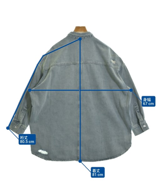 Loungedress（ラウンジドレス）カジュアルシャツ 紺 サイズ:F レディース/2200663897025