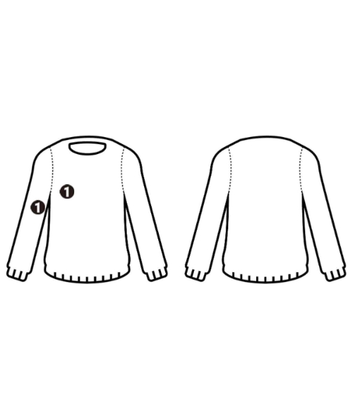 Loungedress（ラウンジドレス）ニット・セーター シルバー サイズ:F レディース/2200668231022