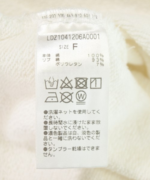 Loungedress（ラウンジドレス）スウェット 白 サイズ:F レディース/2200726529023