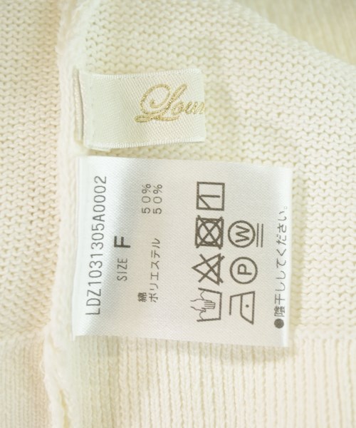 Loungedress（ラウンジドレス）ニット・セーター 白 サイズ:F レディース/2200726529078