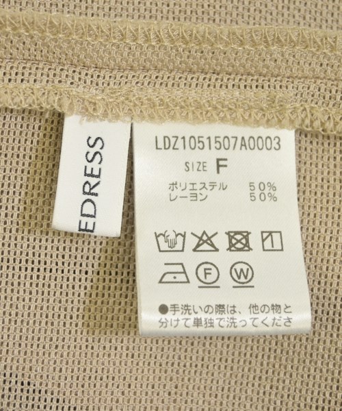 Loungedress（ラウンジドレス）テーラードジャケット ベージュ サイズ:F レディース/2200716139126