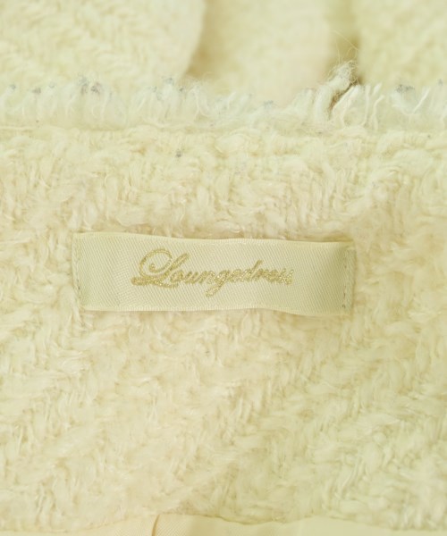 Loungedress（ラウンジドレス）ノーカラージャケット 白 サイズ:F レディース/2200720940022