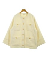Loungedress（ラウンジドレス）ノーカラージャケット 白 サイズ:F レディース/2200720940022