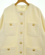 Loungedress（ラウンジドレス）ノーカラージャケット 白 サイズ:F レディース/2200720940022
