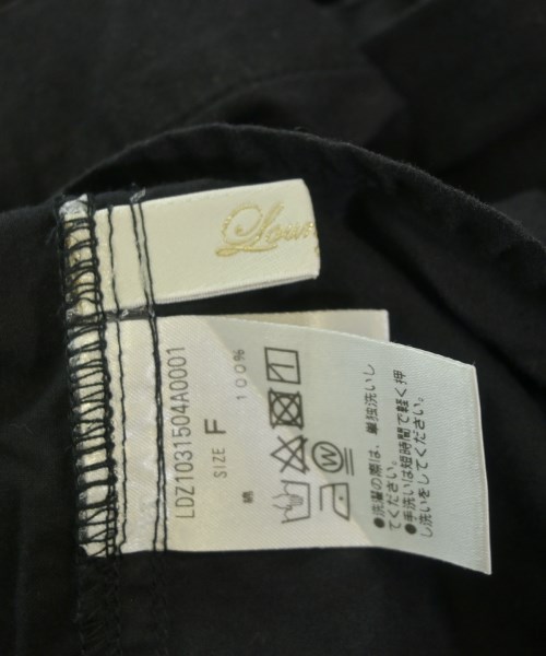 Loungedress（ラウンジドレス）カジュアルシャツ 黒 サイズ:F レディース/2200725753078