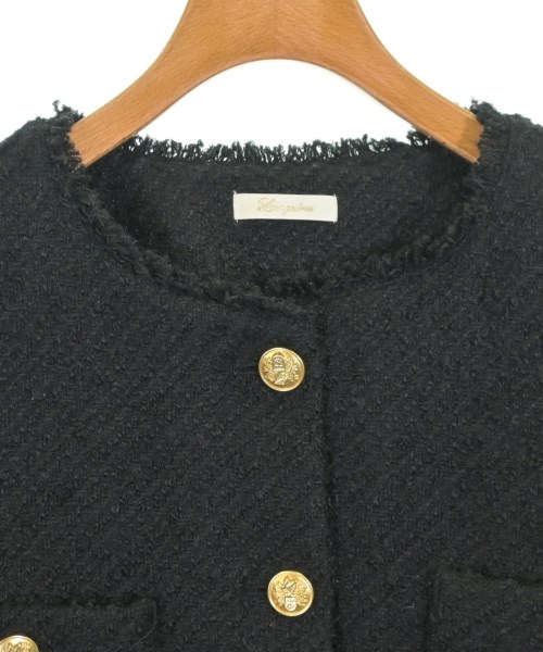 Loungedress（ラウンジドレス）ノーカラージャケット 黒 サイズ:F レディース/2200673646118