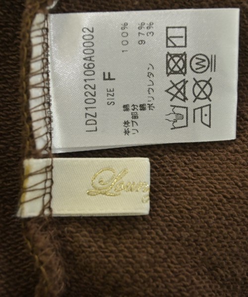 Loungedress（ラウンジドレス）スウェット 茶 サイズ:F レディース/2200673646644