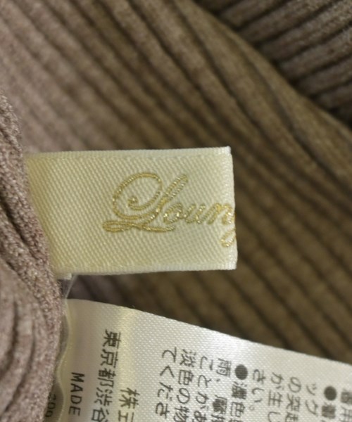 Loungedress（ラウンジドレス）ワンピース 茶 サイズ:F レディース/2200682853019