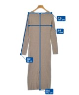 Loungedress（ラウンジドレス）ワンピース 茶 サイズ:F レディース/2200682853019