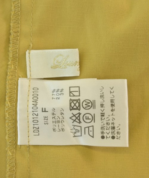 Loungedress（ラウンジドレス）ブラウス 黄 サイズ:F レディース/2200685903032