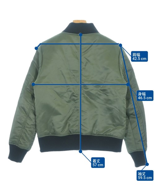 FORDMILLS（フォードミルズ）ミリタリーブルゾン カーキ サイズ:F レディース/2200622899022