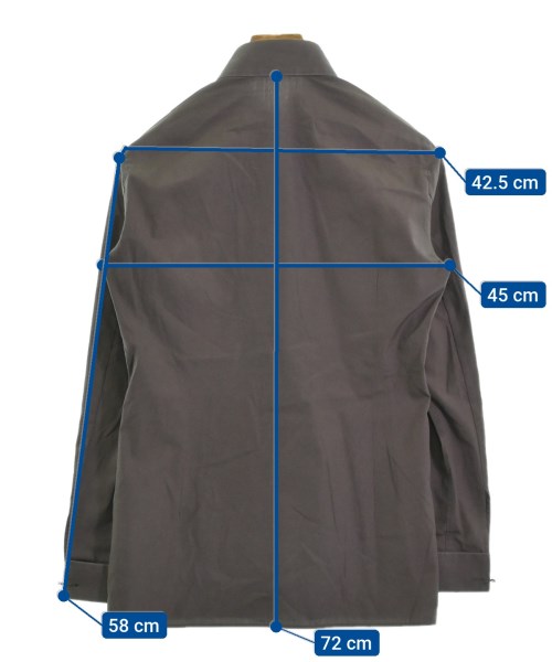 GalaabenD（ガラアーベント）カジュアルシャツ グレー サイズ:S メンズ/2200480821074