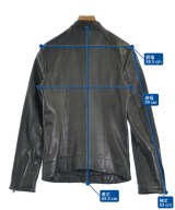 GalaabenD（ガラアーベント）ライダース 黒 サイズ:S メンズ/2200672623011