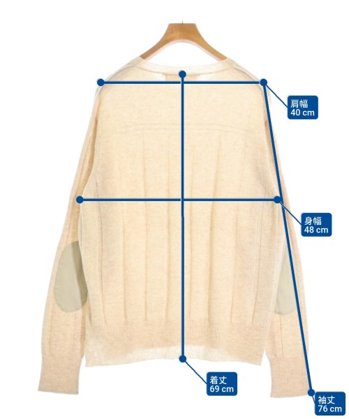 ANSNAM（アンスナム）ニット・セーター ベージュ サイズ:3(L位) メンズ/2200433561576