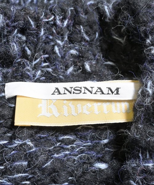 ANSNAM（アンスナム）ニット・セーター 黒 サイズ:4(XL位) メンズ/2200548604700