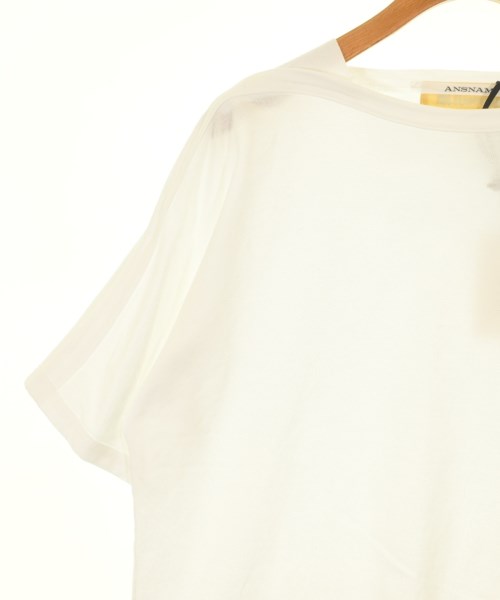 ANSNAM（アンスナム）Tシャツ・カットソー 白 サイズ:1(S位) レディース/2200701934040