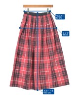 4298 SHIZUKA KOMURO（ヨンニキュウハチシズカコムロ）ロング・マキシ丈スカート 赤 サイズ:40(M位) レディース/2200598130037