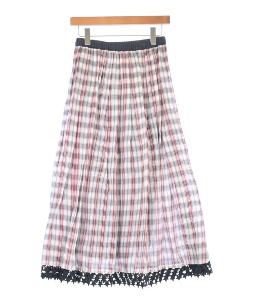 4298 SHIZUKA KOMURO（ヨンニキュウハチシズカコムロ）ロング・マキシ丈スカート 白 サイズ:40(M位) レディース/2200598130044