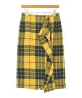 4298 SHIZUKA KOMURO（ヨンニキュウハチシズカコムロ）ロング・マキシ丈スカート 黄 サイズ:40(M位) レディース/2200674682023