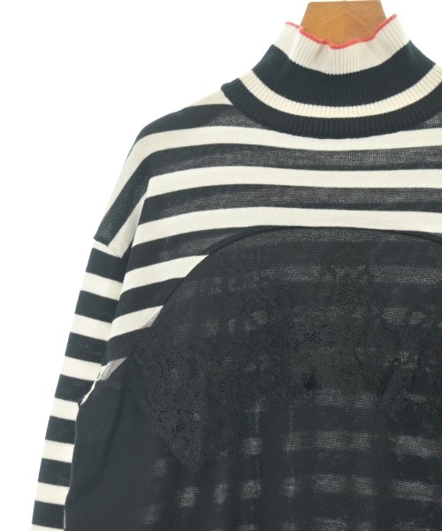 4298 SHIZUKA KOMURO（ヨンニキュウハチシズカコムロ）ニット・セーター 黒 サイズ:42(L位) レディース/2200659274038