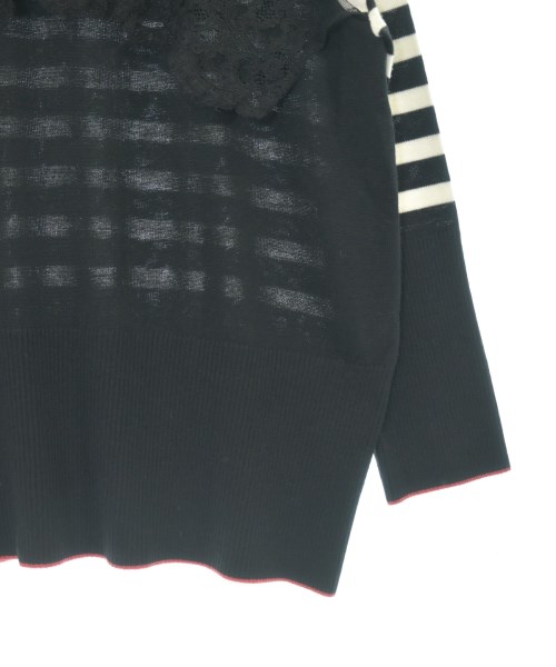 4298 SHIZUKA KOMURO（ヨンニキュウハチシズカコムロ）ニット・セーター 黒 サイズ:42(L位) レディース/2200659274038