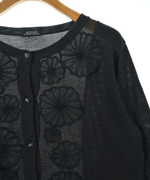 4298 SHIZUKA KOMURO（ヨンニキュウハチシズカコムロ）カーディガン 黒 サイズ:40(M位) レディース/2200657312046