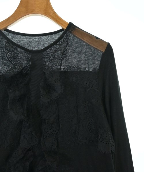 4298 SHIZUKA KOMURO（ヨンニキュウハチシズカコムロ）ニット・セーター 黒 サイズ:40(M位) レディース/2200657312053