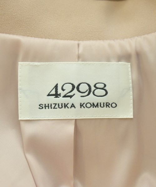 4298 SHIZUKA KOMURO（ヨンニキュウハチシズカコムロ）テーラードジャケット ベージュ サイズ:42(L位) レディース/2200661585061