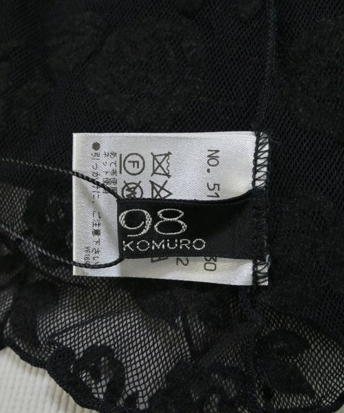 4298 SHIZUKA KOMURO（ヨンニキュウハチシズカコムロ）ブラウス 黒 サイズ:40(M位) レディース/2200647141038
