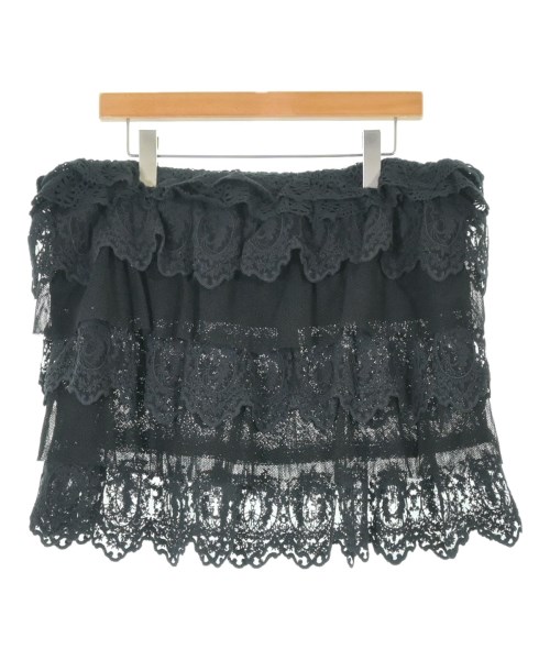 4298 SHIZUKA KOMURO（ヨンニキュウハチシズカコムロ）ミニスカート 黒 サイズ:40(M位) レディース/2200647836101