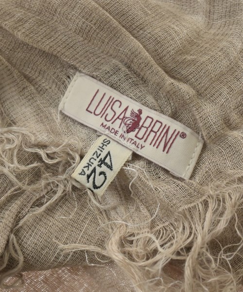 4298 SHIZUKA KOMURO（ヨンニキュウハチシズカコムロ）ストール ベージュ サイズ:- レディース/2200647836125