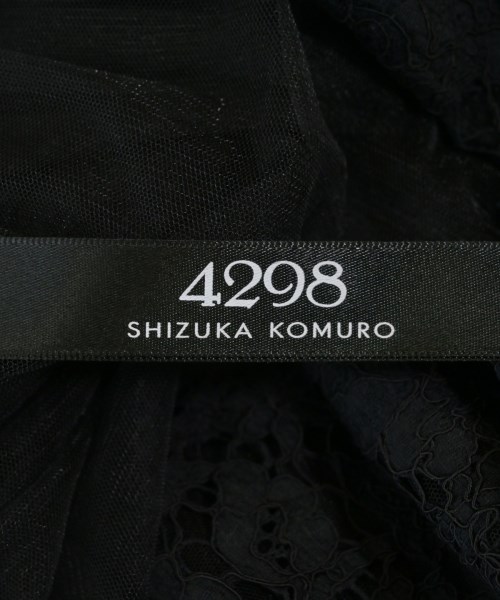 4298 SHIZUKA KOMURO（ヨンニキュウハチシズカコムロ）ワンピース 黒 サイズ:F レディース/2200704048027