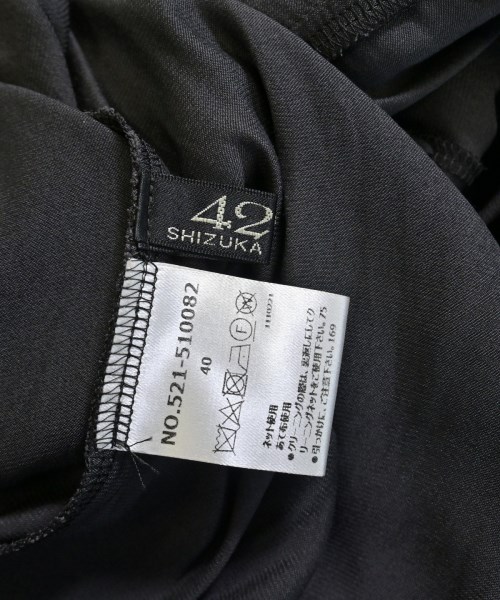 4298 SHIZUKA KOMURO（ヨンニキュウハチシズカコムロ）ワンピース 黒 サイズ:40(M位) レディース/2200662470014