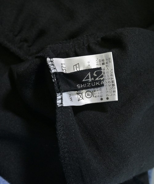 4298 SHIZUKA KOMURO（ヨンニキュウハチシズカコムロ）ブラウス 黒 サイズ:40(M位) レディース/2200662470083
