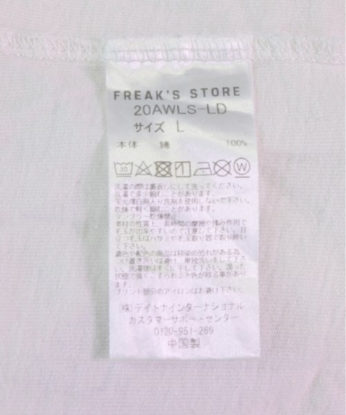 FREAK'S STORE（フリークスストア）Tシャツ・カットソー 白 サイズ:L メンズ/2200503509040