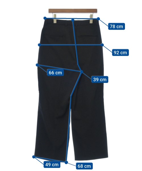 FREAK'S STORE（フリークスストア）スラックス 黒 サイズ:S メンズ/2200485201024