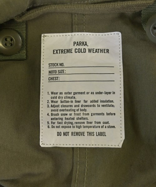 FREAK'S STORE（フリークスストア）モッズコート カーキ サイズ:L メンズ/2200636739017