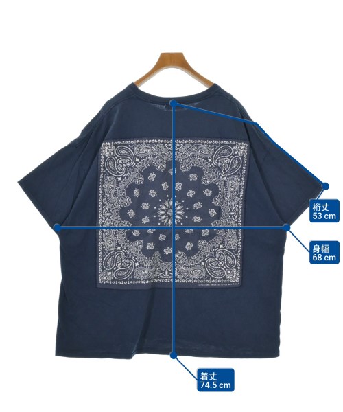 FREAK'S STORE（フリークスストア）Tシャツ・カットソー 紺 サイズ:-(L位) メンズ/2200619738068