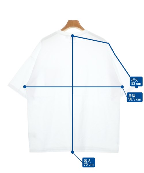 FREAK'S STORE（フリークスストア）Tシャツ・カットソー 白 サイズ:L メンズ/2200631666011