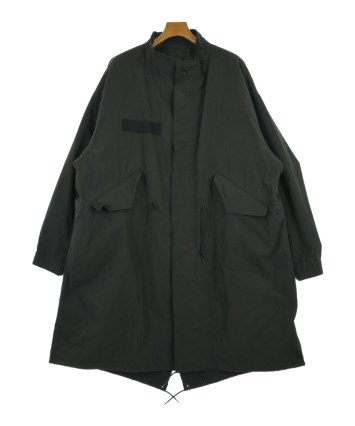 FREAK'S STORE モッズコート　ブラック　L FREAK'S STORE モッズコート コート ナイロン ドローコード