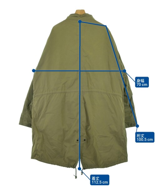 FREAK'S STORE（フリークスストア）モッズコート カーキ サイズ:L メンズ/2200630629017