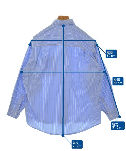 FREAK'S STORE（フリークスストア）カジュアルシャツ 青 サイズ:S メンズ/2200618009053