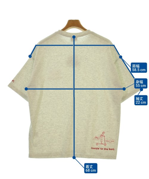 FREAK'S STORE（フリークスストア）Tシャツ・カットソー グレー サイズ:L メンズ/2200609313039