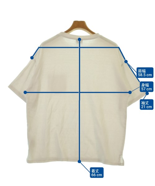 FREAK'S STORE（フリークスストア）Tシャツ・カットソー 白 サイズ:L メンズ/2200609313053