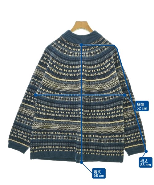 FREAK'S STORE（フリークスストア）ニット・セーター 青 サイズ:M メンズ/2200618238057